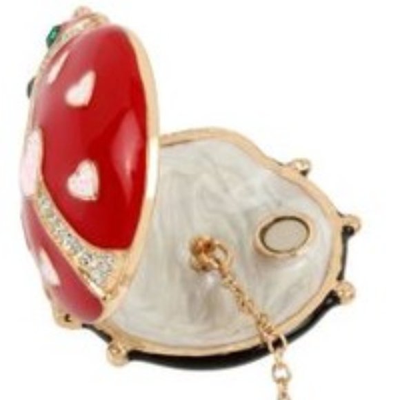 NWT Betsey Johnson Ladybug Keepsake Box - Picture 4 of 5
